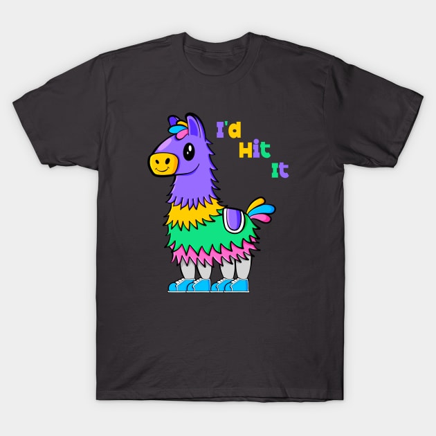 I'd Hit It T-Shirt by Art by Nabes